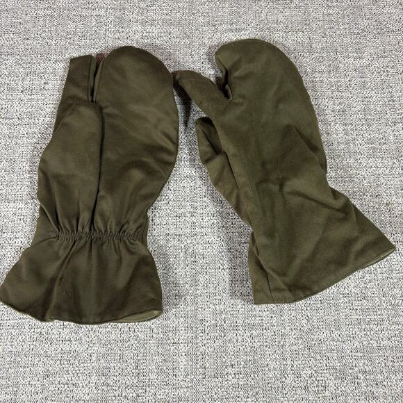 Vintage 1994 Vincent Hegedus Dulovce Mens Army Green Glove Mitten - Picture 1 of 7